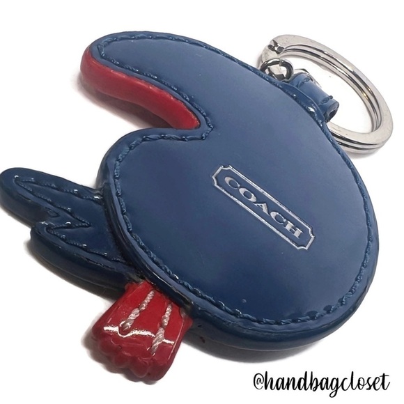 Coach Toucan Bird Keychain Fob Vintage - Picture 4 of 5